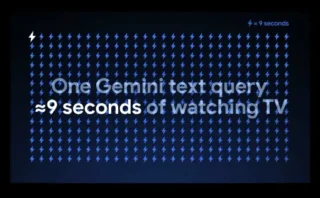 Geminiは1回の利用で「テレビ9秒分の電力」と「水5滴」を消費する──Googleが算出結果を公開